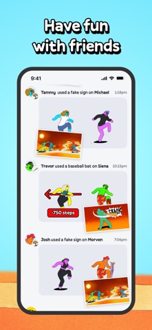 Stompers: Step Counter Friends screenshot