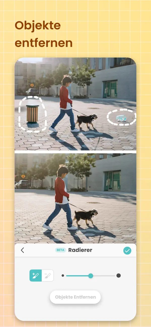 PicCollage: KI Foto Bearbeiten iPhone App Screenshot 3 – Foto & Video