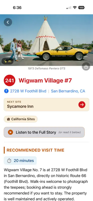 Route 66 Centennial Guide screenshot 4 of 10