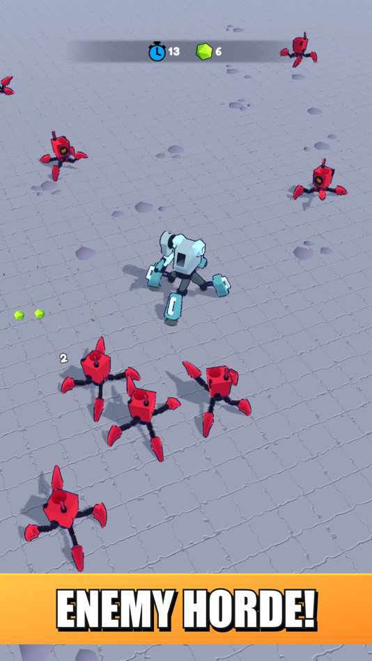 #1. Mech Survivors (iOS) 由: Waldemar Kret