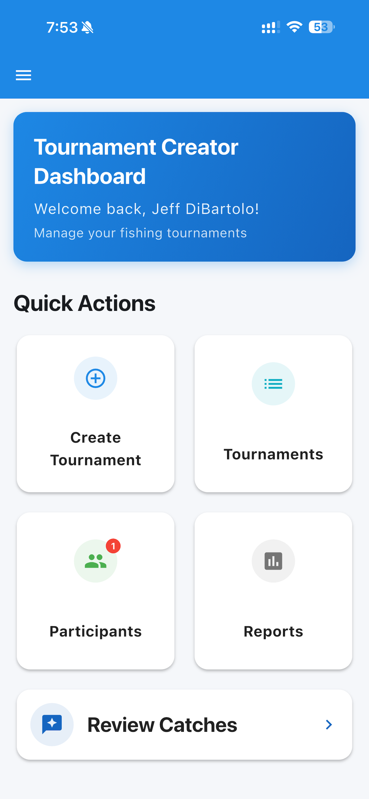 TripleClaw Fishing Tournaments screenshot 5