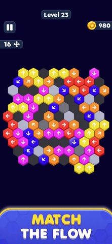 Hexa Move Away Screenshot 2 of 6