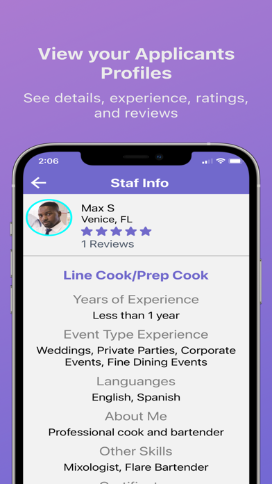 ShortStaf: On Demand Staff Screenshot