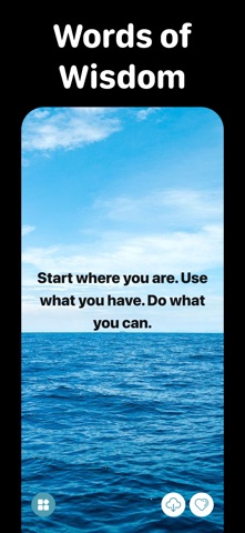 Motivation Daily・Quotes Widget iPhone screenshot