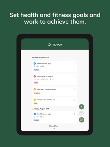 PRO YOU COACHING iPad screenshot