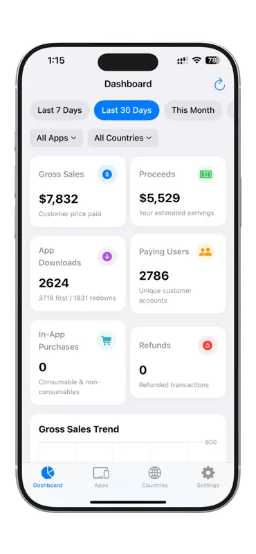 Store Metric screenshot 2 of 7