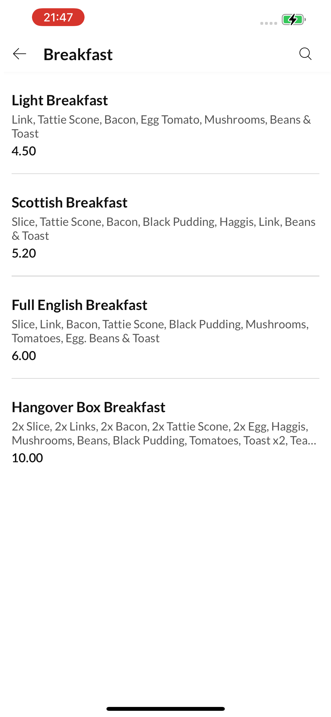 Harbourside Takeaway