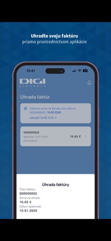 Moja DIGI screenshot