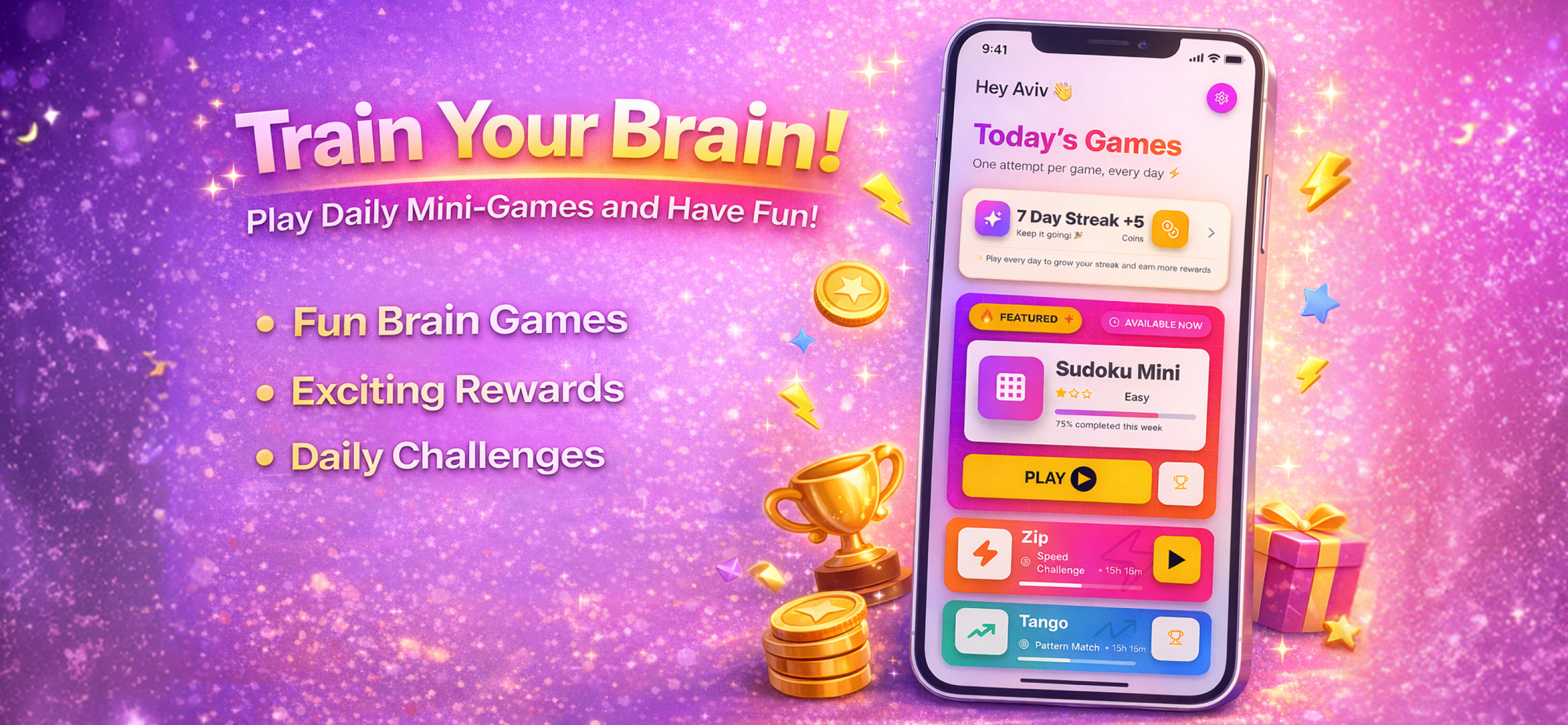 Brain Burst: Daily Puzzles screenshot 6