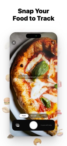 CalGram - AI Calorie Counter iPhone screenshot