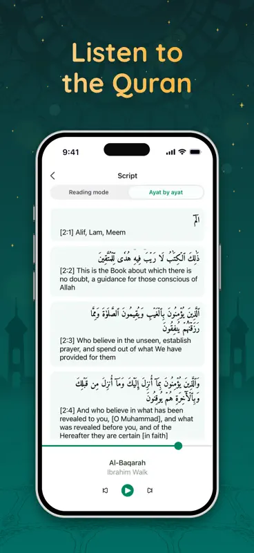 Quran Kareem: Azan & Qibla screenshot 2 of 7