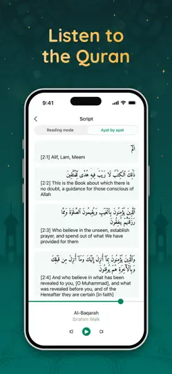 Quran Kareem: Azan & Qibla iPhone Screenshot 2