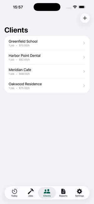 Tradesman Hours Log screenshot 3