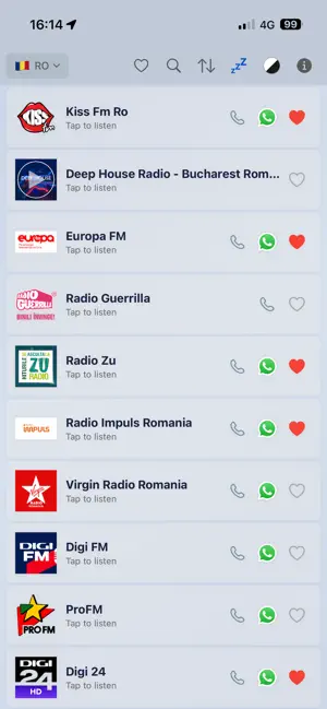 RadioLive App screenshot 2