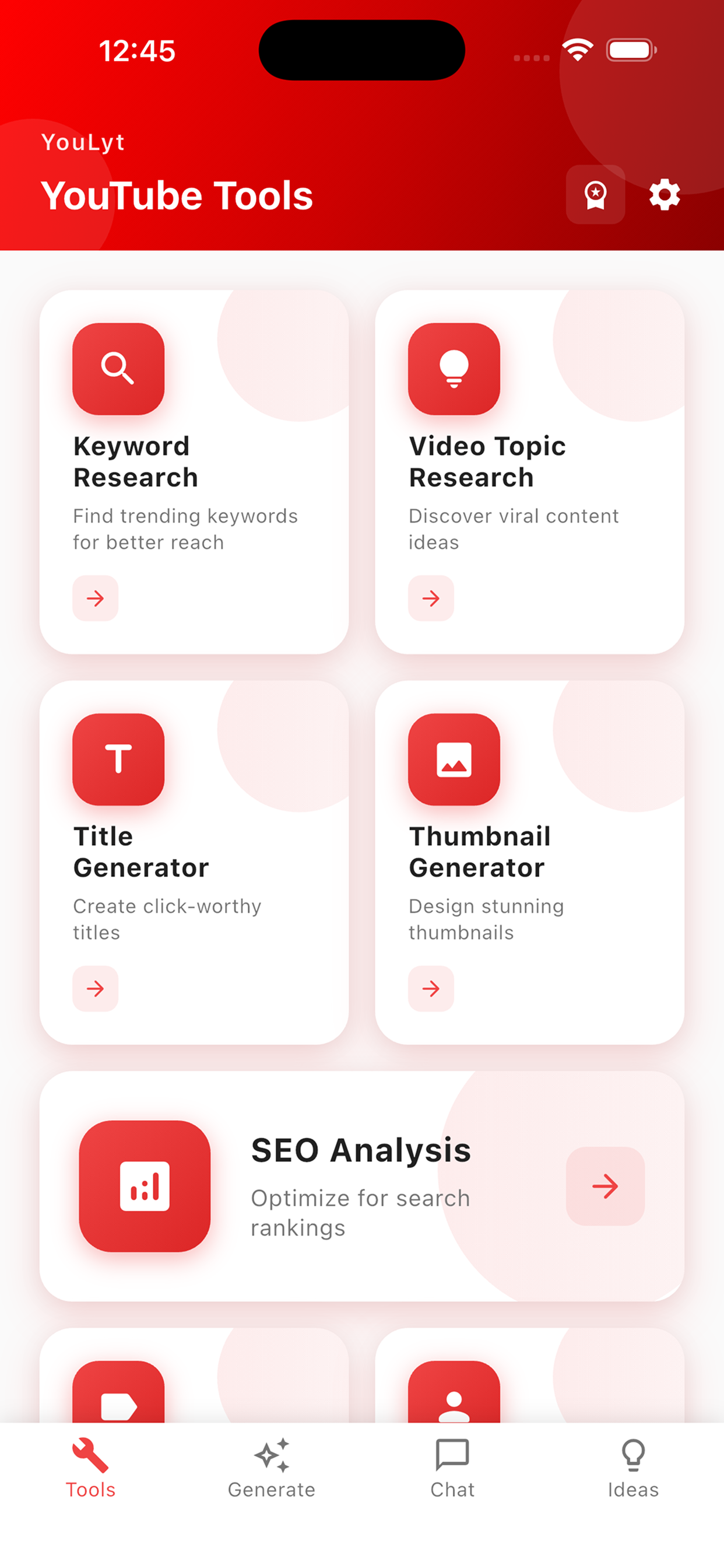 YouLyt : SEO YouTube Studio