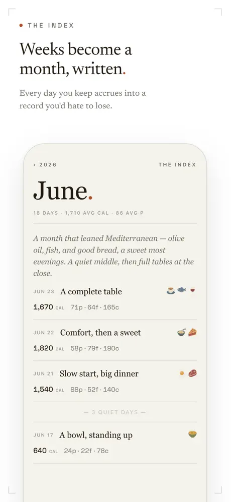 Fojo - A Food Journal screenshot 4