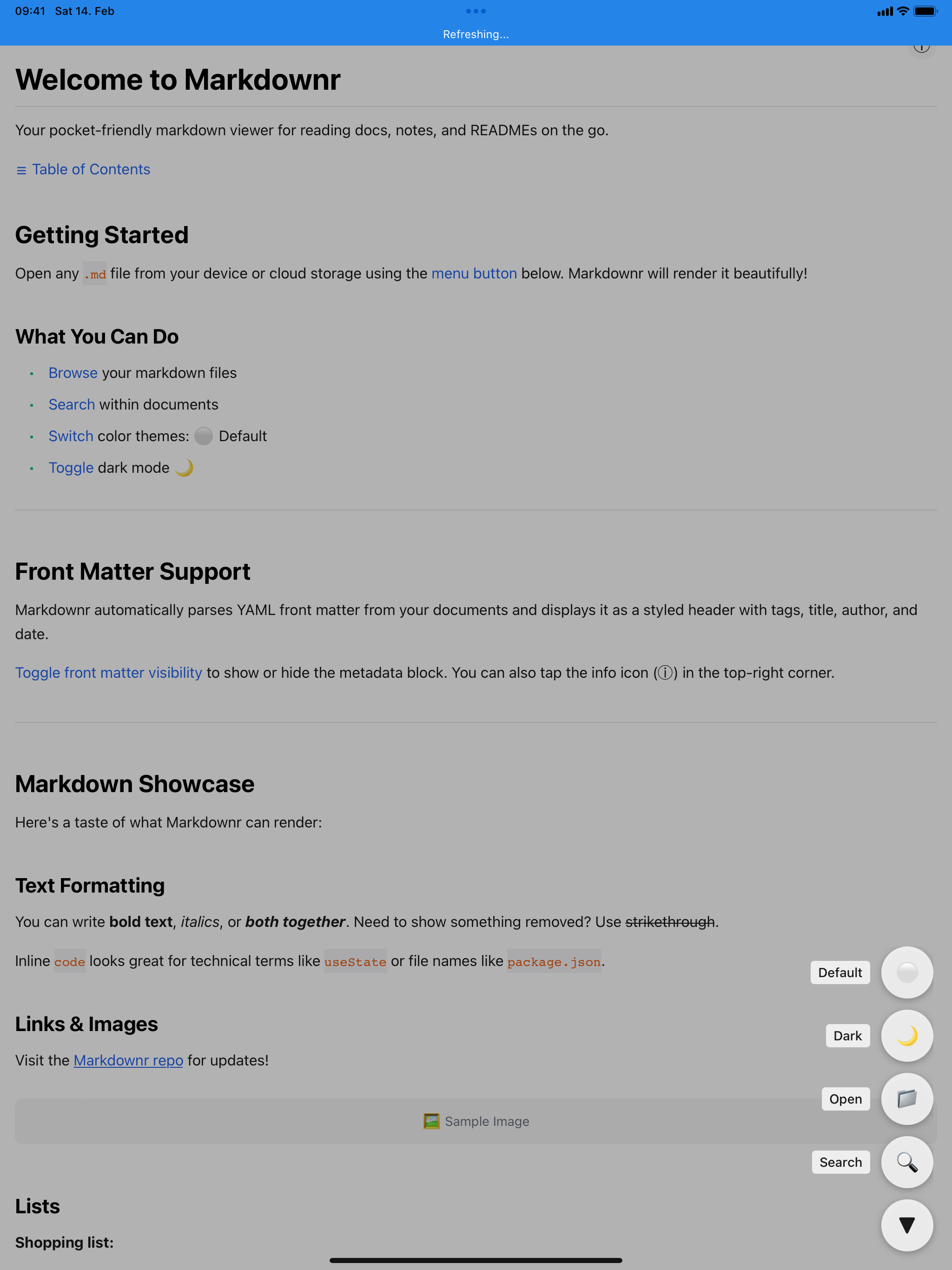 Markdownr
