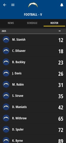 ELCA Chargers screenshot