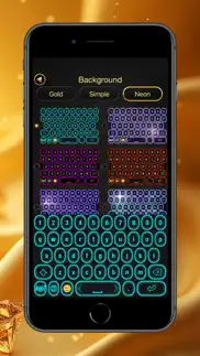 altın renk klavye temaları iphone resimleri 4