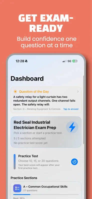Red Seal IE Exam Prep screenshot 1 of 5