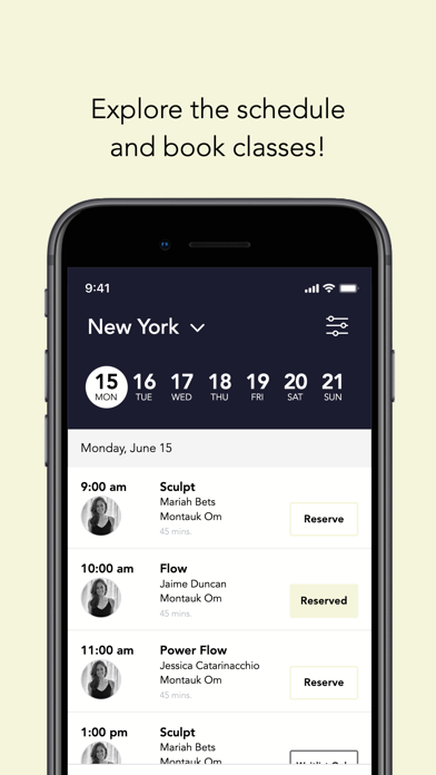 MontaukOM iPhone screenshot 3 - Health & Fitness app