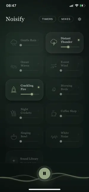Noisify: White Noise Player screenshot 1