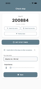 NYBus: New York Bus Arrival screenshot