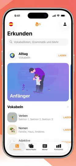 Screenshot von Spanisch Lernen - Anfänger auf dem iPhone 5