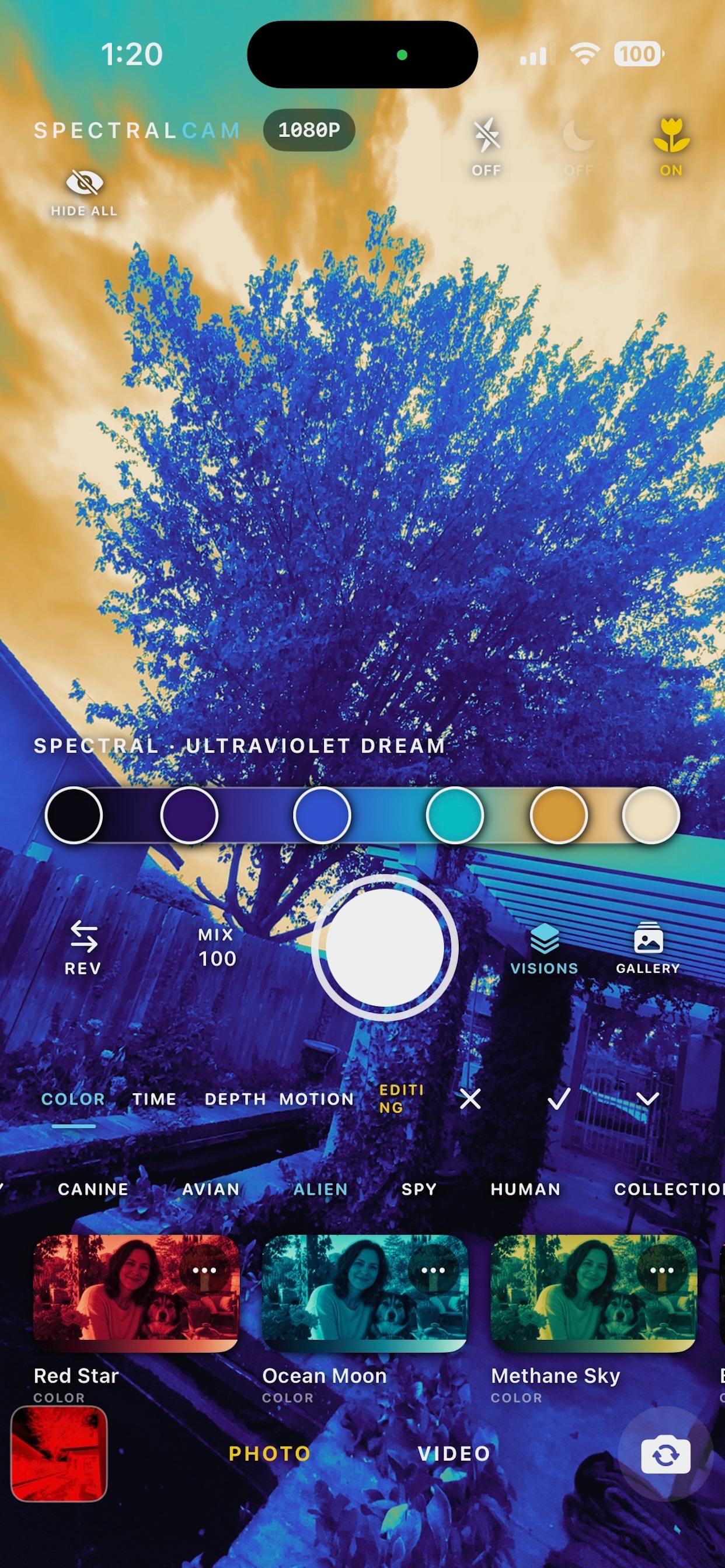 Screenshot 4 of SpectralCam