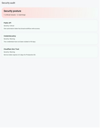N8N Manager iPad screenshot 2