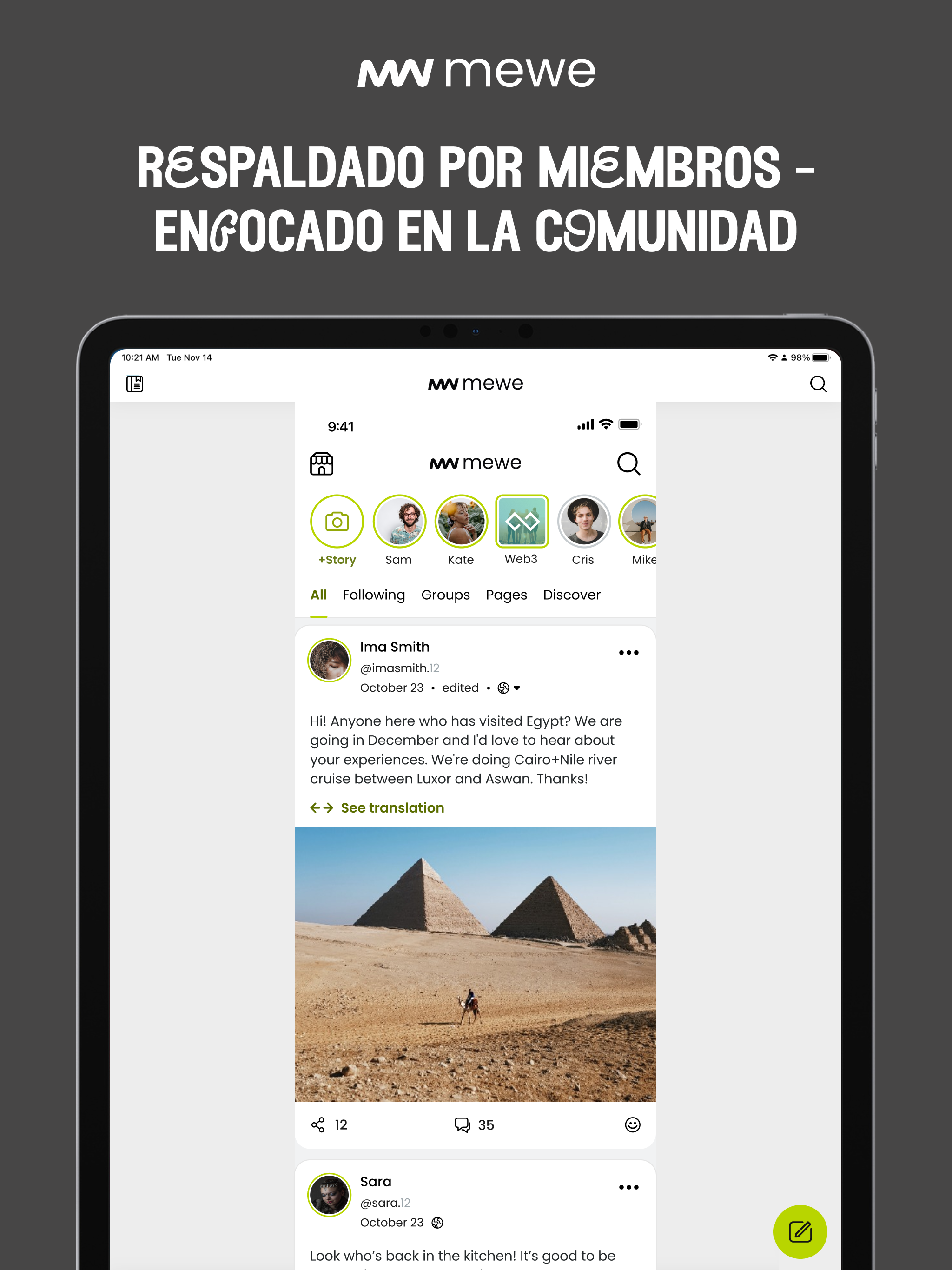 MeWe: La Red Segura