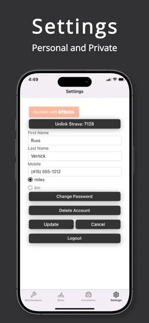Pedal Assistant screenshot 4