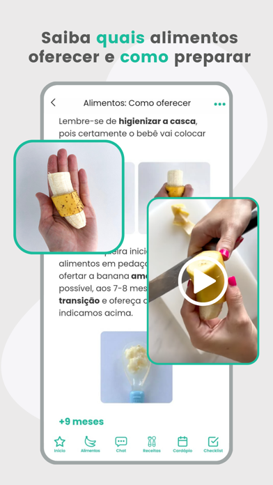 Screenshot #3 pour BLW Brasil - Alimentação Bebês