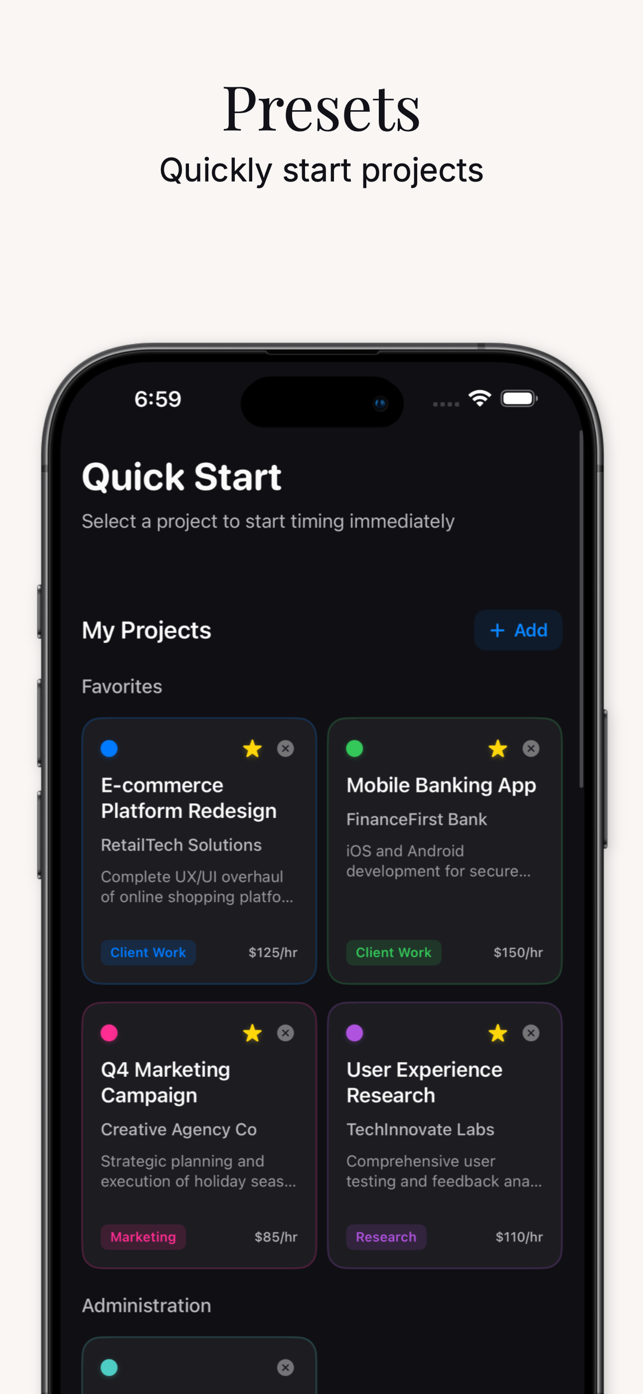 Hours Tracker: TimeKeep