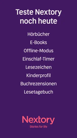 Screenshot von Nextory: Hörbücher & E-Books auf dem iPhone 7