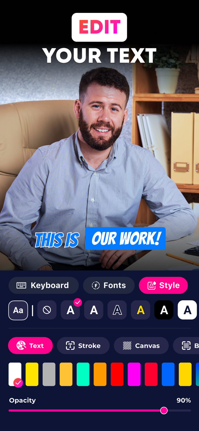 Captions for Video Caption Kit