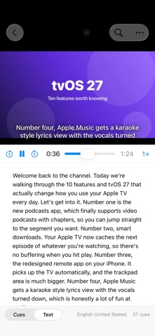 Transcriber: Subtitles & Notes screenshot 2