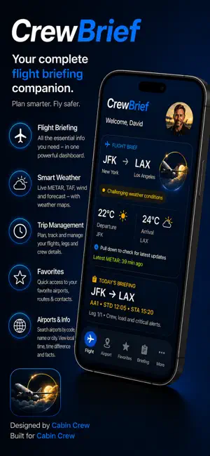CrewBrief Cabin Crew screenshot 1