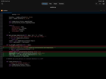 DiffSSH: Remote Git Client ipad screenshot 4