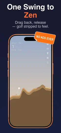 Screenshot von Yonder Golf auf dem iPhone 1