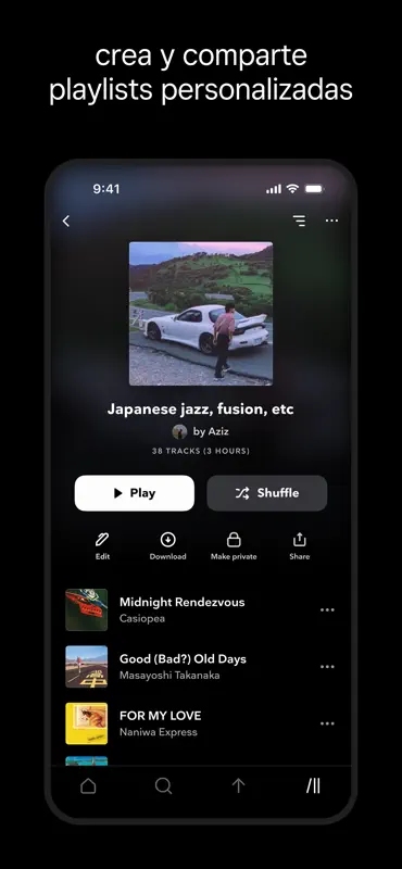 TIDAL Music: sonido HiFi screenshot 5 of 7