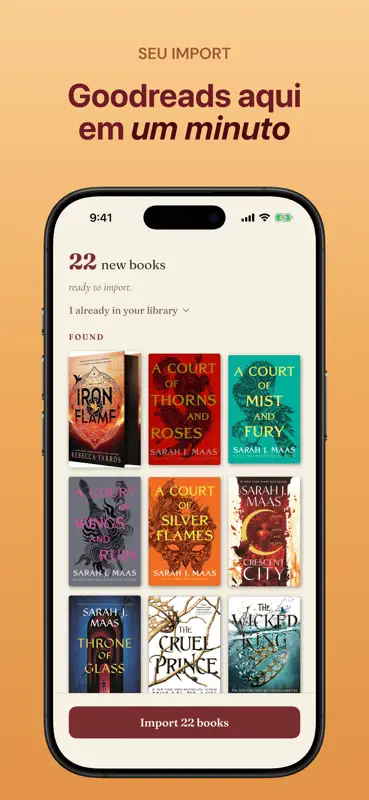 SlowRead: Estante & TBR screenshot 6 of 10