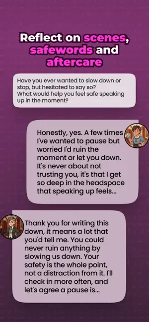Embrace: BDSM Couple's Journal screenshot 2