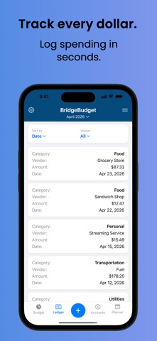 BridgeBudget: Smart Budgeting Screenshot 3 of 5