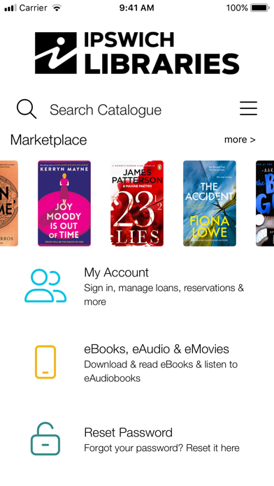 Screenshot #1 pour Ipswich Libraries