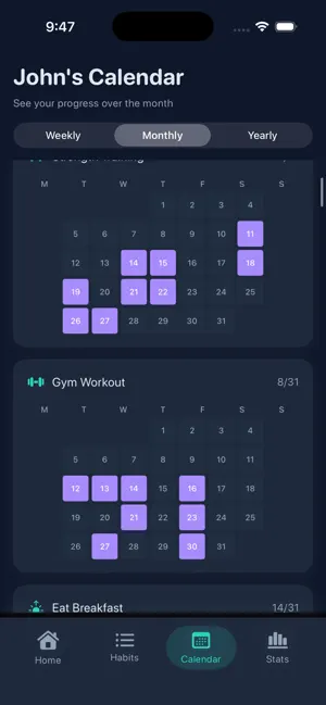 RoutinePulse - Track Habits screenshot 4
