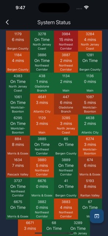 NJ Tracks - Train Times Screenshot 4 of 4