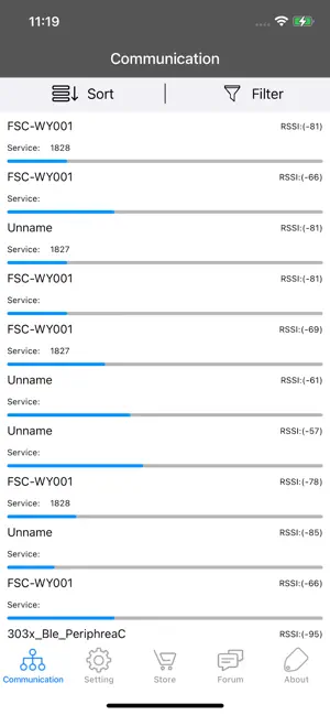 FeasyBlue screenshot 1