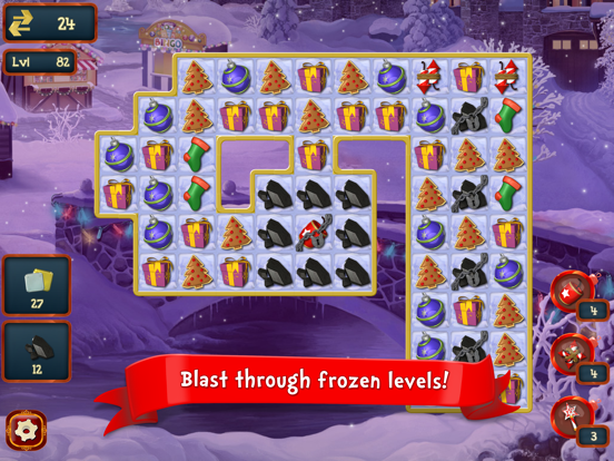 Christmas Mansion Puzzle Saga iPad screenshot 7 - Games app