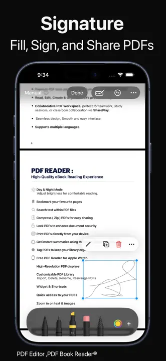 PDF Editor ,PDF Book Reader ®: Screenshot 4 von 10